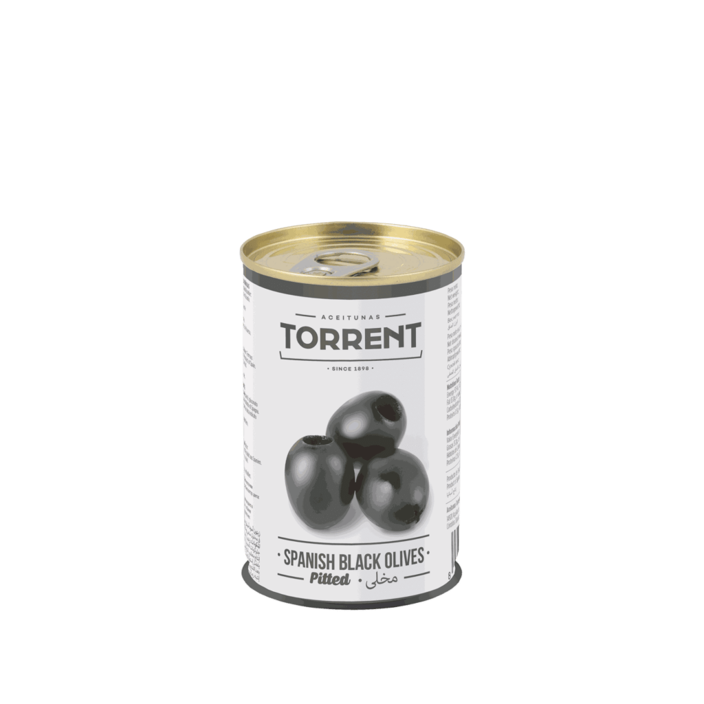 envase de aceitunas con formato 10 onzas