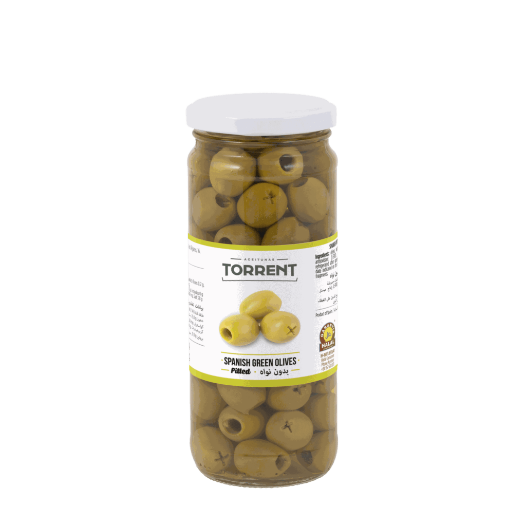 envase de aceitunas con formato 20 par