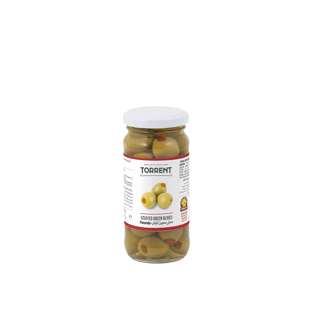 envase de aceitunas con formato 8 par
