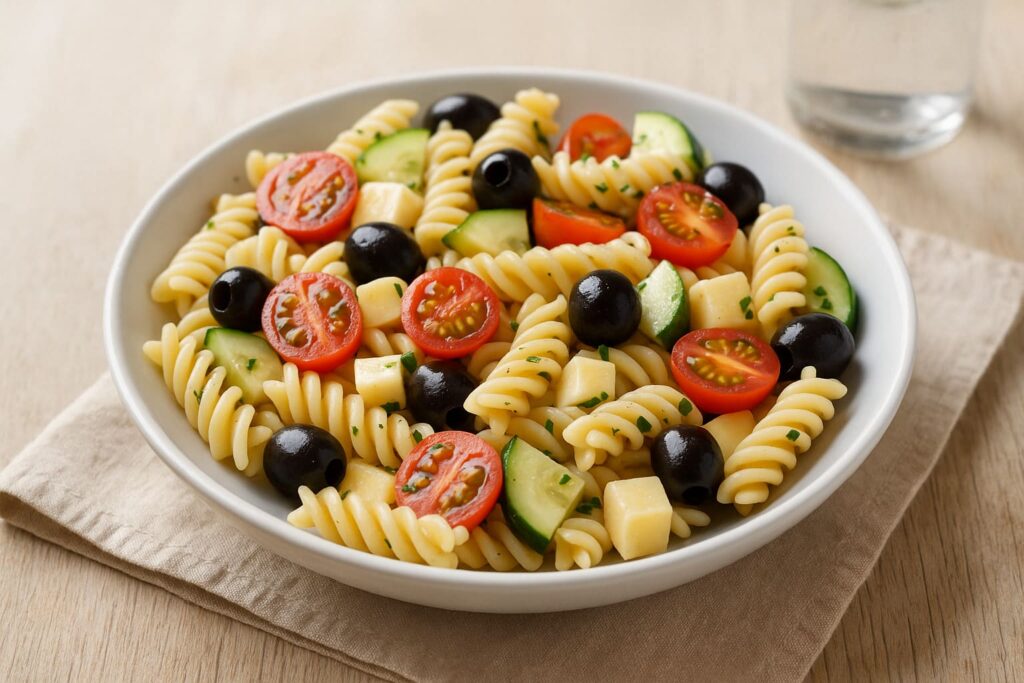 Pasta Salad with Olives