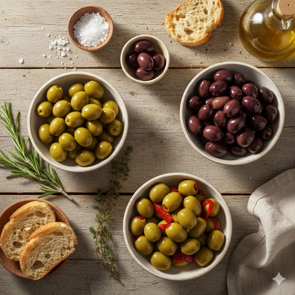 aceituna snack saludable